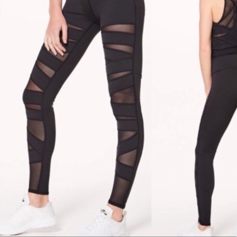 Lululemon High Times Crop *Tech Mesh - image 3